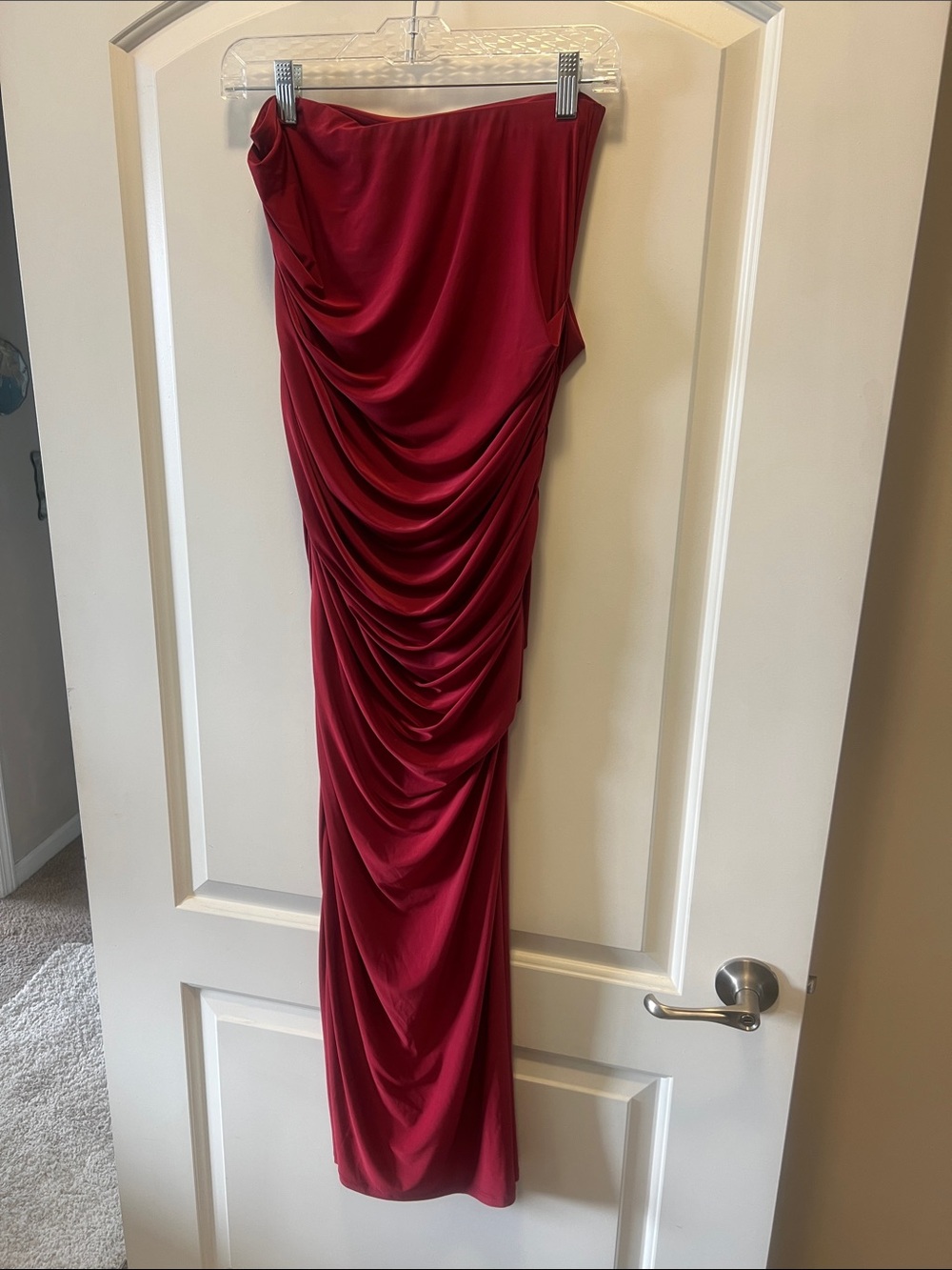 naked wardrobe raspberry pink top